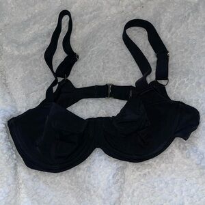 Black bralette bikini top VS
